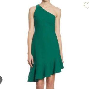 CINQ À SEPT
One-Shoulder Midi Length Dress